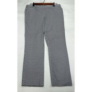 Andrea Jovine Womens Pants Sz 8 Mid‎ Rise Straight Office Preppy Office Retro